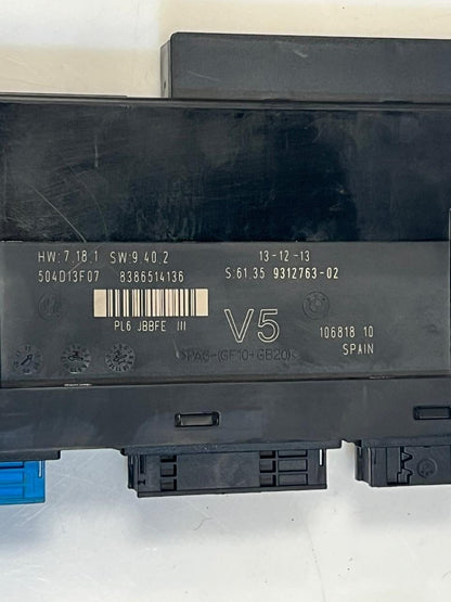 BMW 7 Series F01 F02 F03 F04 740Li Body Control Module Electronic 9312763 OEM