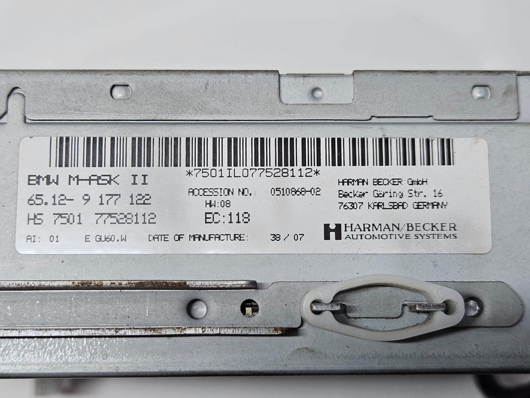9177122-BMW X5 E70 X6 Radio CD Audio System Controller Professional Head Unit 