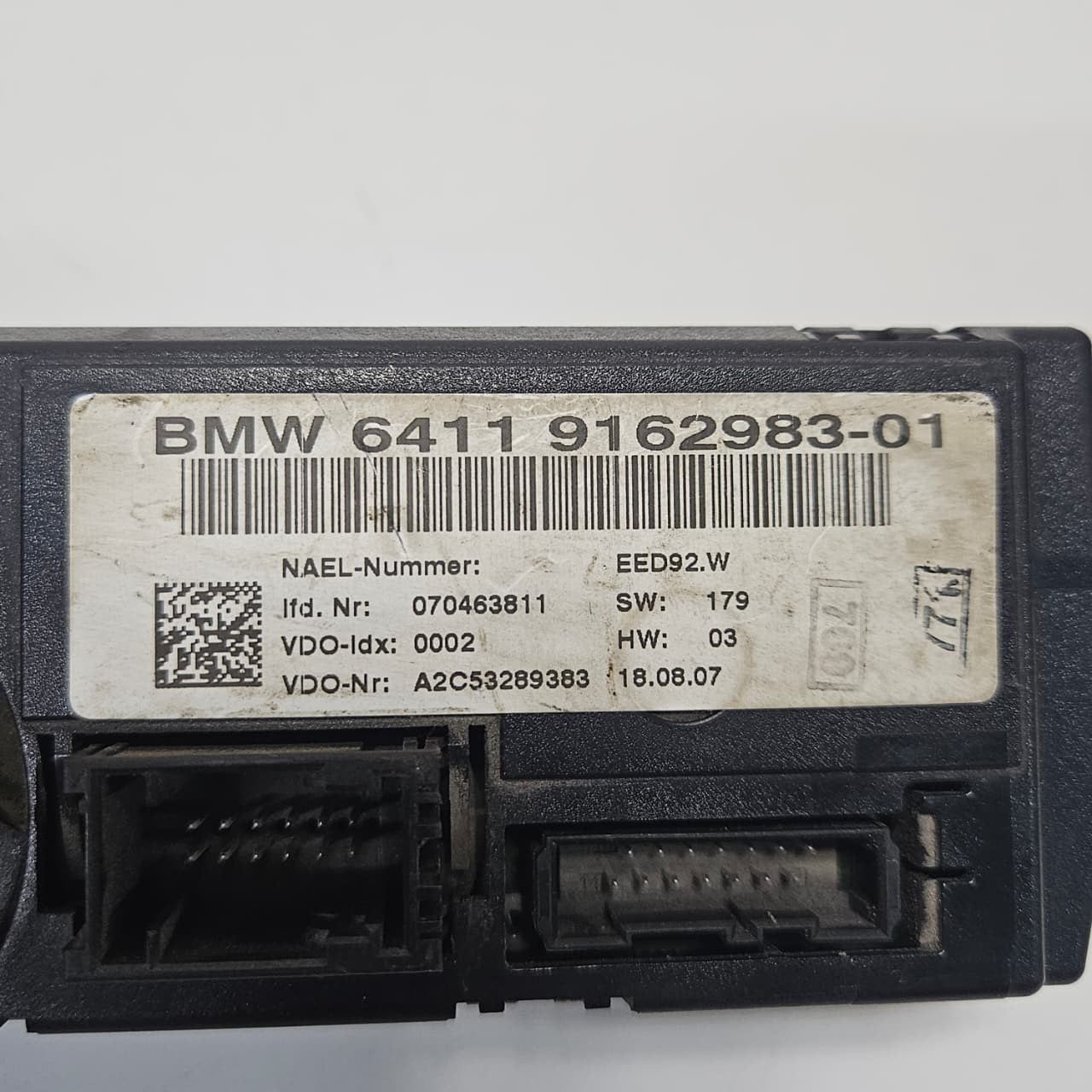 2007-2009 BMW 3 Series E90 E92 E93 328i 335i M3 Climate Control Unit 9162983