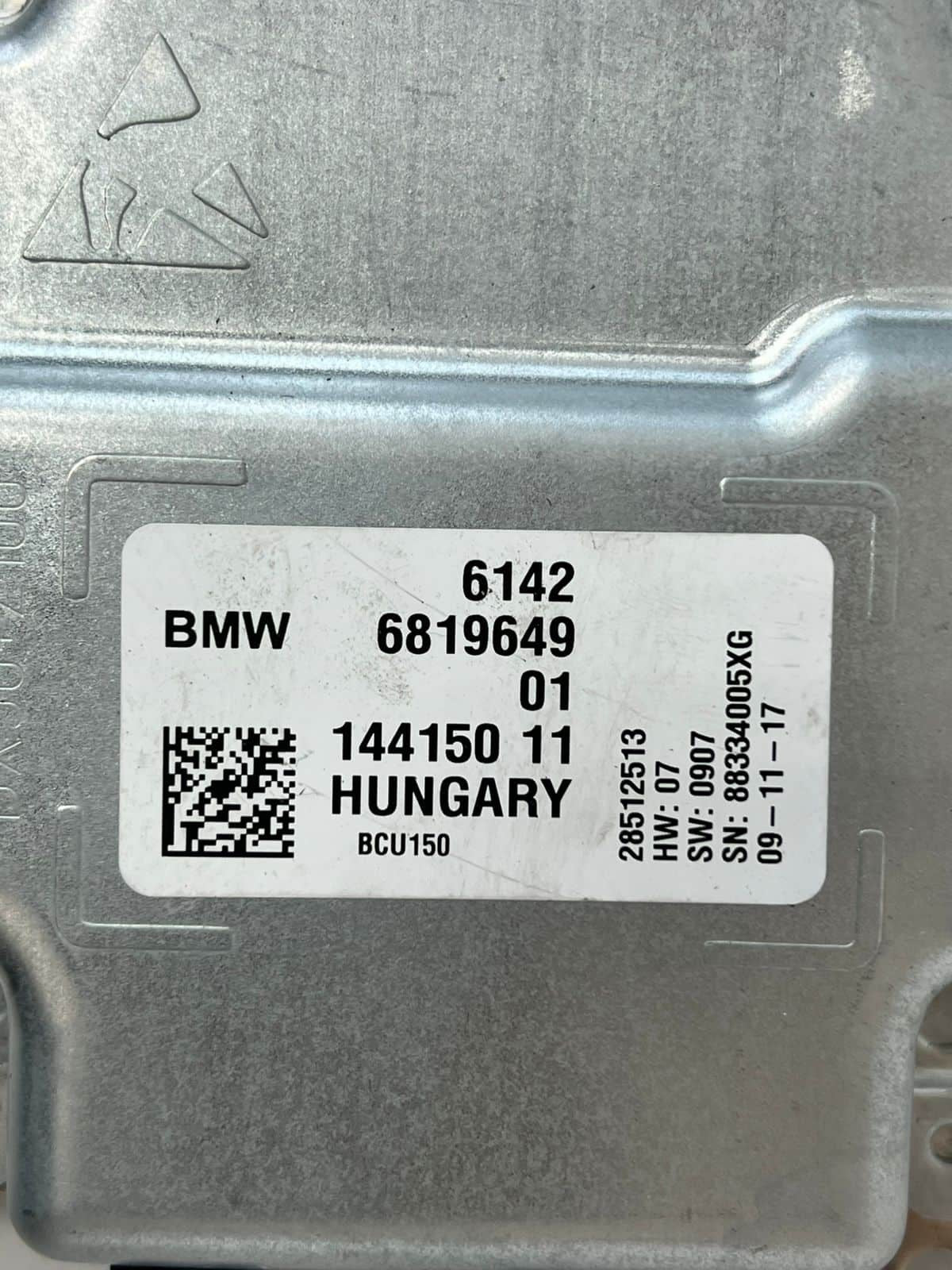 2017-2019 BMW G11 G12 G14 G15 750i Battery Charge Control Module 6819649 OEM