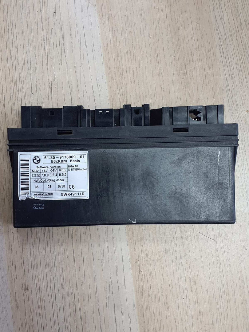 2009 BMW 528i xDrive Body Control Module 9176069  528i xDrive and 535i