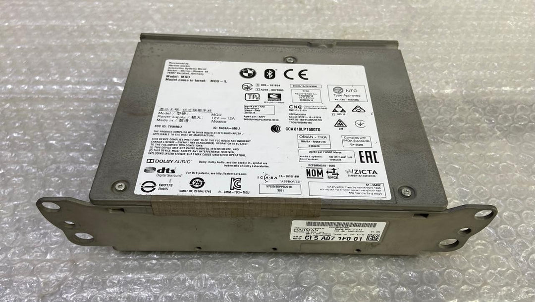 OEM BMW X5 G05 X6 G06 X7 G07 AUDIO RADIO NAVIGATION HEAD MODULE UNIT 5A071F0