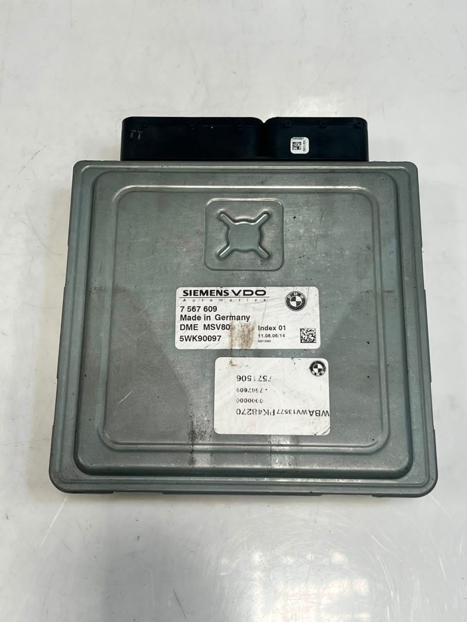 BMW X3 E83 N52N Engine Control Module ECU ONLY MSV80 5WK90097 7567609 OEM