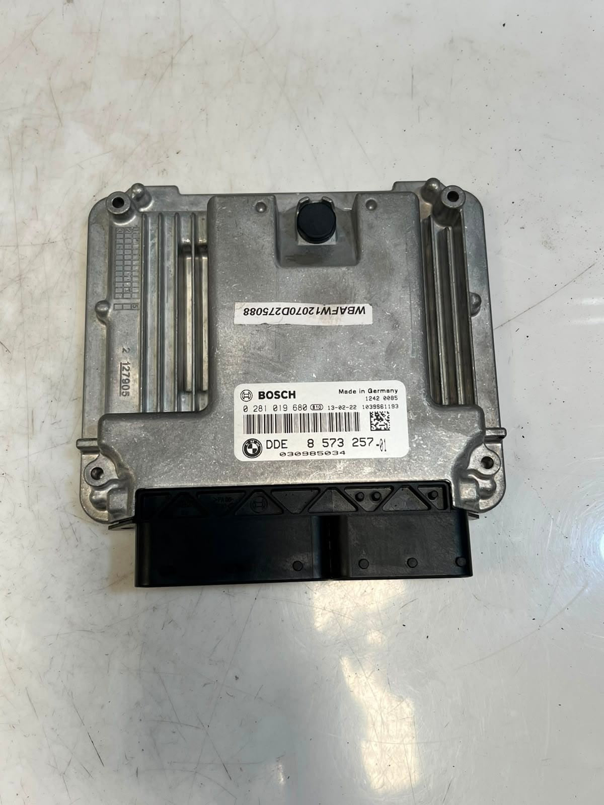 2013 BMW 5' F10 520D N47N Engine Control Unit (ECU) SET DDE+CAS4+2KEYS 8573257