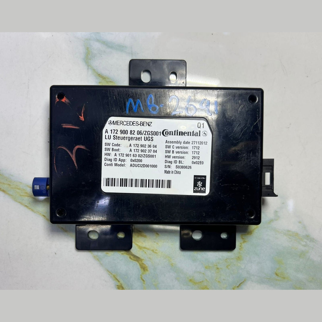 Mercedes-Benz W212 E-Class Communication Control Module Unit A172 9008206 OEM
