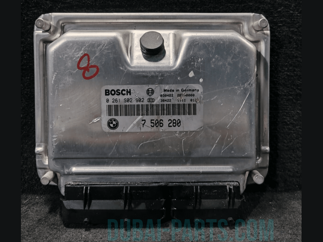 BMW 7 SERIES E65 E66 760i 760Li ENGINE CONTROL UNIT ECU ONLY - 7506280