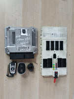 Load image into Gallery viewer, 2013 BMW 118D F20 N47N Engine Control Unit ECU SET DDE + FEM + 1KEY 8578945