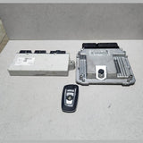 BMW Motorsteuergerät DDE8574380 F10 F11 520D DIESEL X3 F25 ECU SET