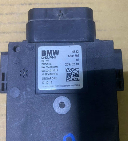 2016 BMW 750Li Blind Spot Radar Control Module 6881203 5 Ser G30 and 7 Ser G11 G
