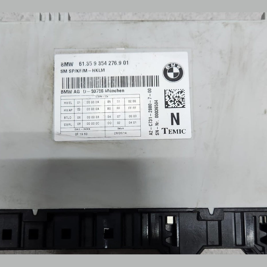 BMW Seat Control Module 9354276 F01, F02, F06, F10, F30, F12, and F13 OEM