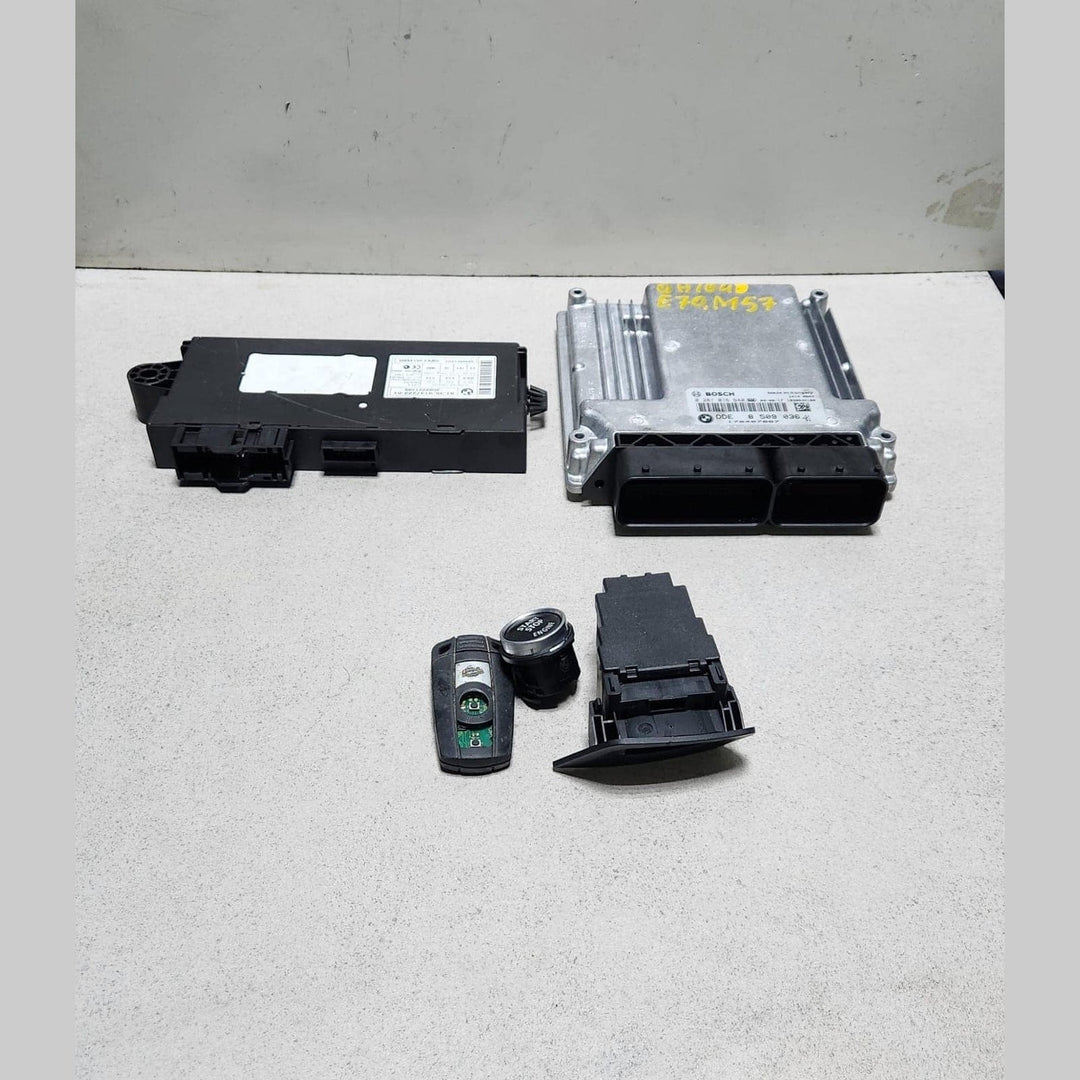 2007-2013 BMW X5 Engine Control Unit 8509036 X5 E70 3.0D ECU SET M57N