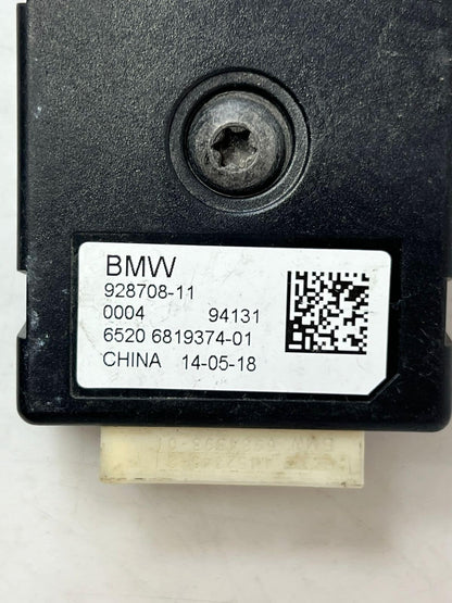 2014-2019 BMW X6 Rear Trunk Lid Emc Antenna Amplifier Filter 6819374