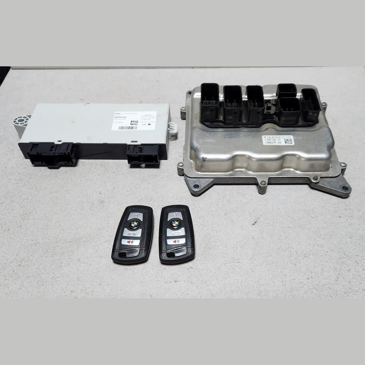 2011-2013 BMW 535i F10 F20 F30 N20 Engine Control Module DME ECU Set 7649123 OEM