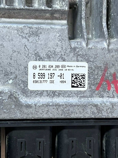 2018 BMW X3 Engine Control Unit 8599197 X3 G01 X4 G02 2.0D 2018.