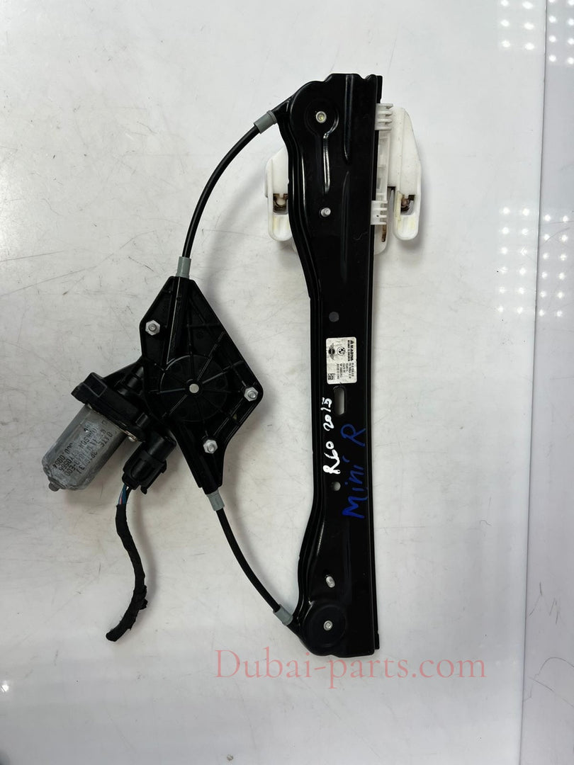 2011-2017 Mini Cooper Countryman R60 Rear Right Window Regulator 9800636 OEM