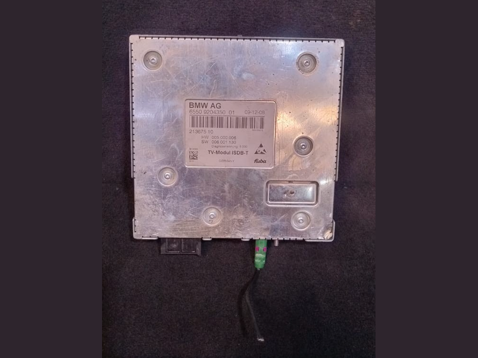 BMW 7‑SERIES F01/F02  TV RECEIVER TUNER MODULE -9204350 / 65509204350