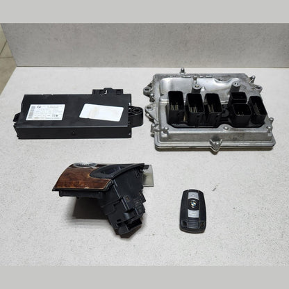 2012-2014 BMW X5 E70 3.5i Engine Control Module 7639422 E70 N55 ECU SET