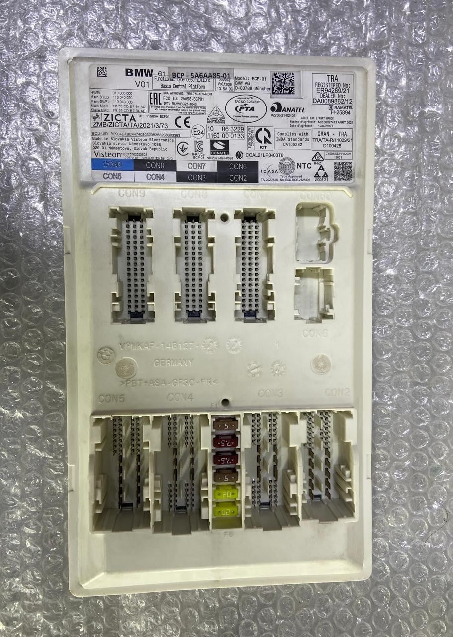 OEM BMW i20 BDC Basic Computing Platform 5A6AA85 Brand New ANATEL