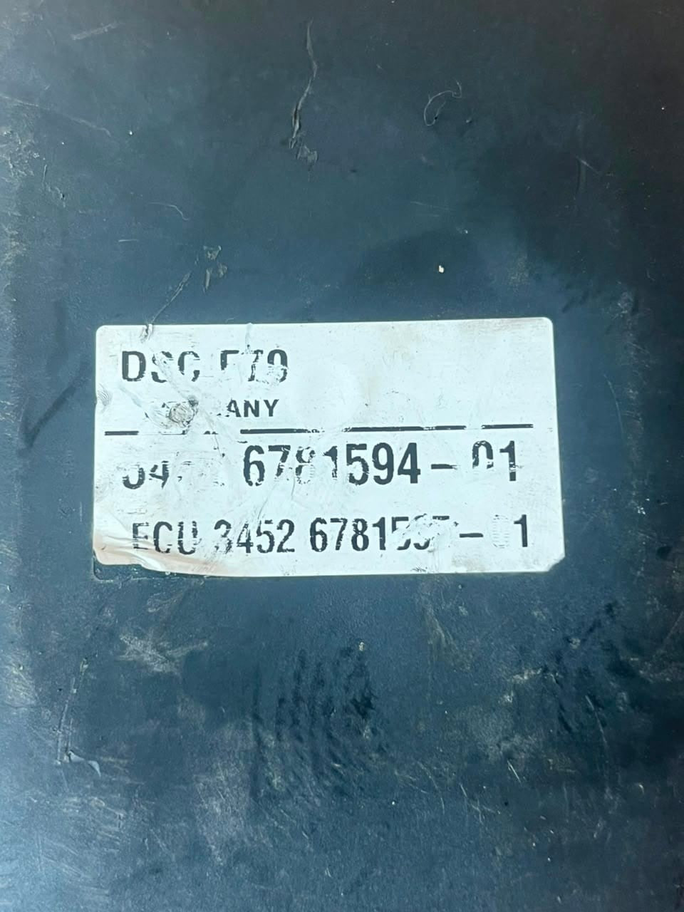 2007-2013 BMW X5 E70 and X6 E71 DSC (085) Abs Control Module 6781594-01