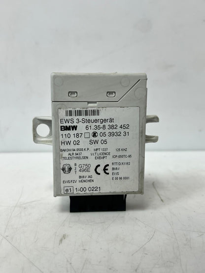 2000-2001 BMW X5 E38 E39 E46 E53 Ews Immobilizer Control Module 8382452 OEM