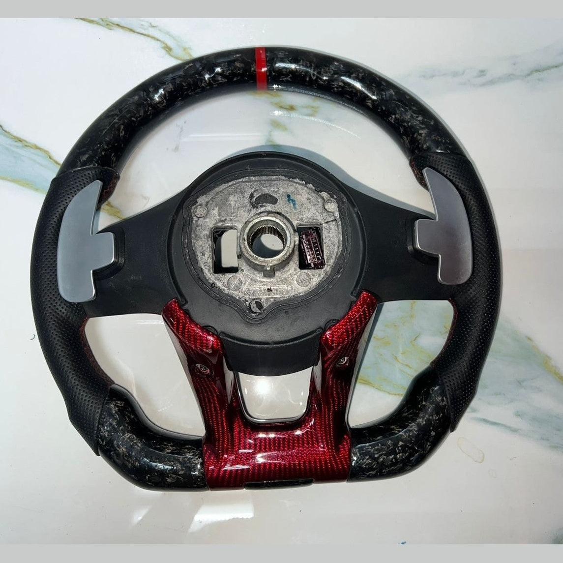 Mercedes W205 AMG Steering Wheel Multi Function Sport Assembly W \ Paddle Shifts