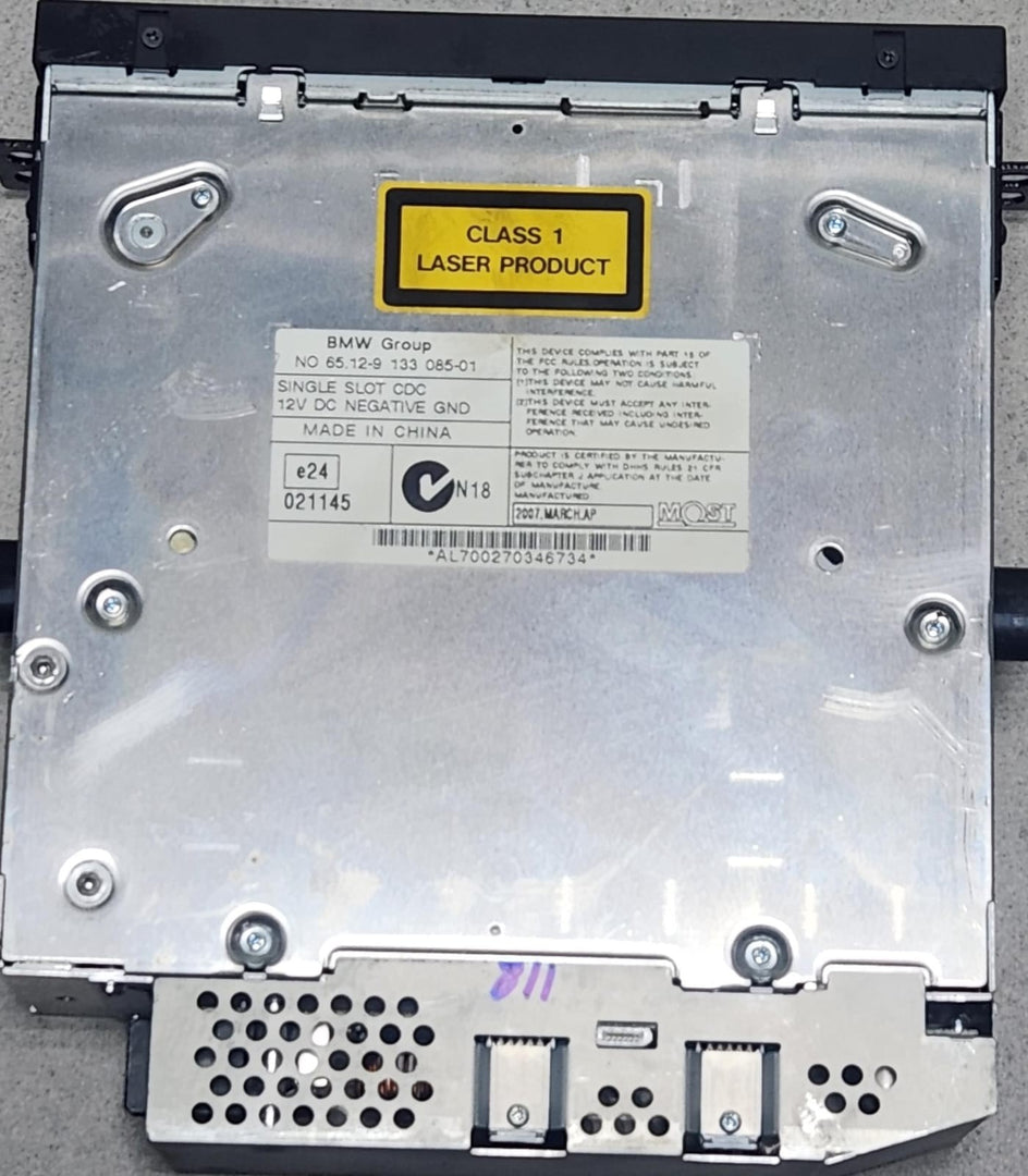 2007-2008 BMW X5 Cd Changer 9133085 X5 E70