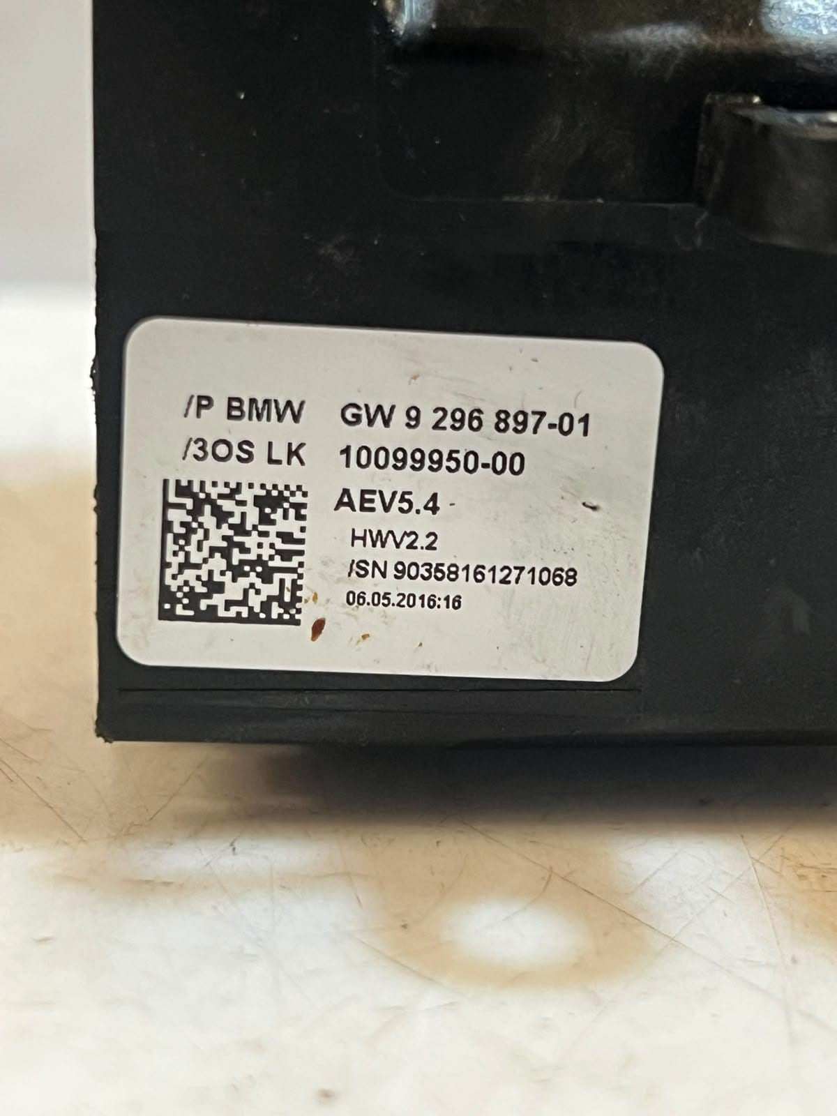 BMW 1 2 3 4 SERIES F20 F22 F30 F32 F36 AUTOMATIC GEAR SELECTOR SHIFTER 9296897
