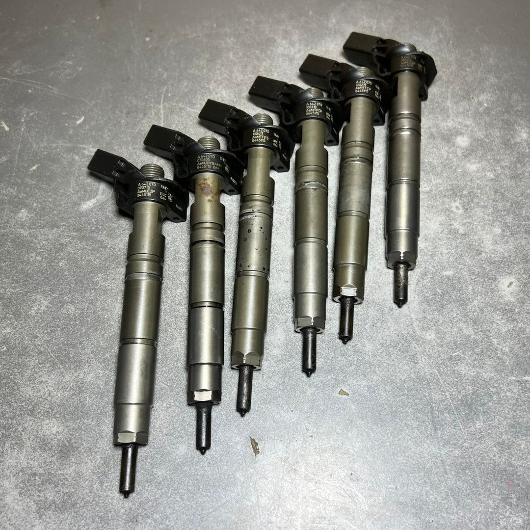 Genuine Mercedes OM642 A642 0701387 Fuel Injector Sprinter Oem Diesel 6Pcs Set