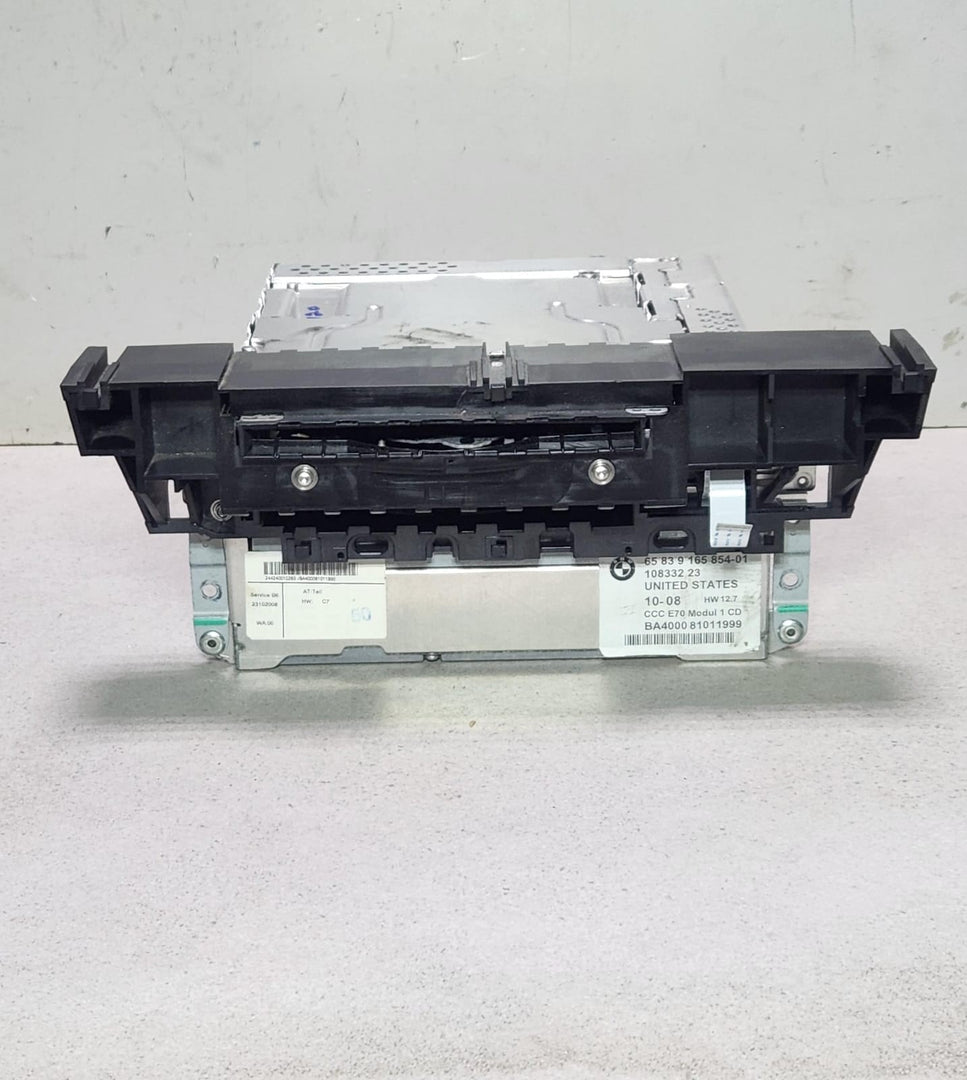 2008 BMW X5 Navigation Unit 9165854 X5 E70 and X6 E71 