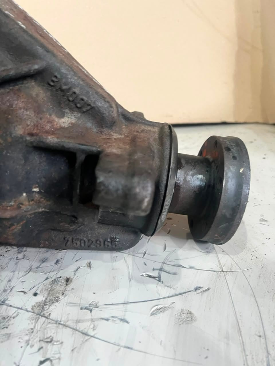 2005-2008 BMW 7 E66 730I 3.0 Series Rear Axle Differential 7514801 RATIO 3.64