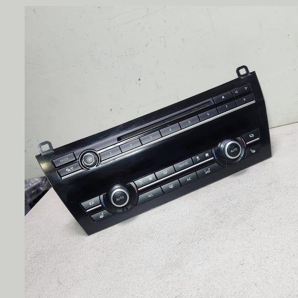 BMW Climate Control Panel Upper 9299037 7 Series F01 F02 and 5 Series F10