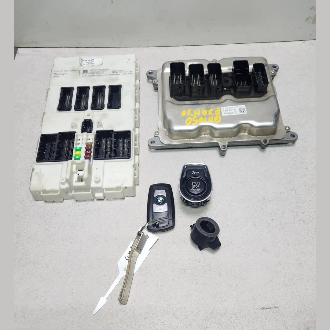 BMW Engine Control Unit DME 7634297 F30 320I GASOLINE ECU SET 
