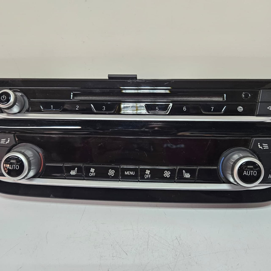 BMW 5 Series G30 G31 Climate A/C Control Radio Panel Front Heated Seats 6999400