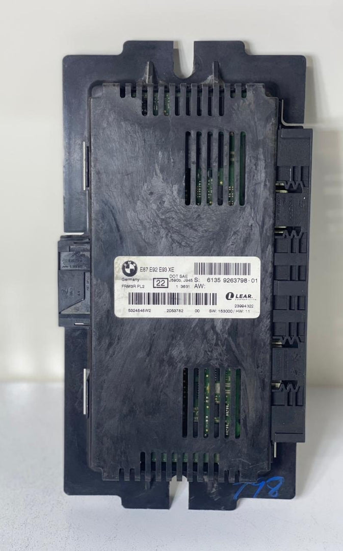 2012-2013 BMW 320i FOOTWELL LIGHT CONTROL MODULE 9263798
