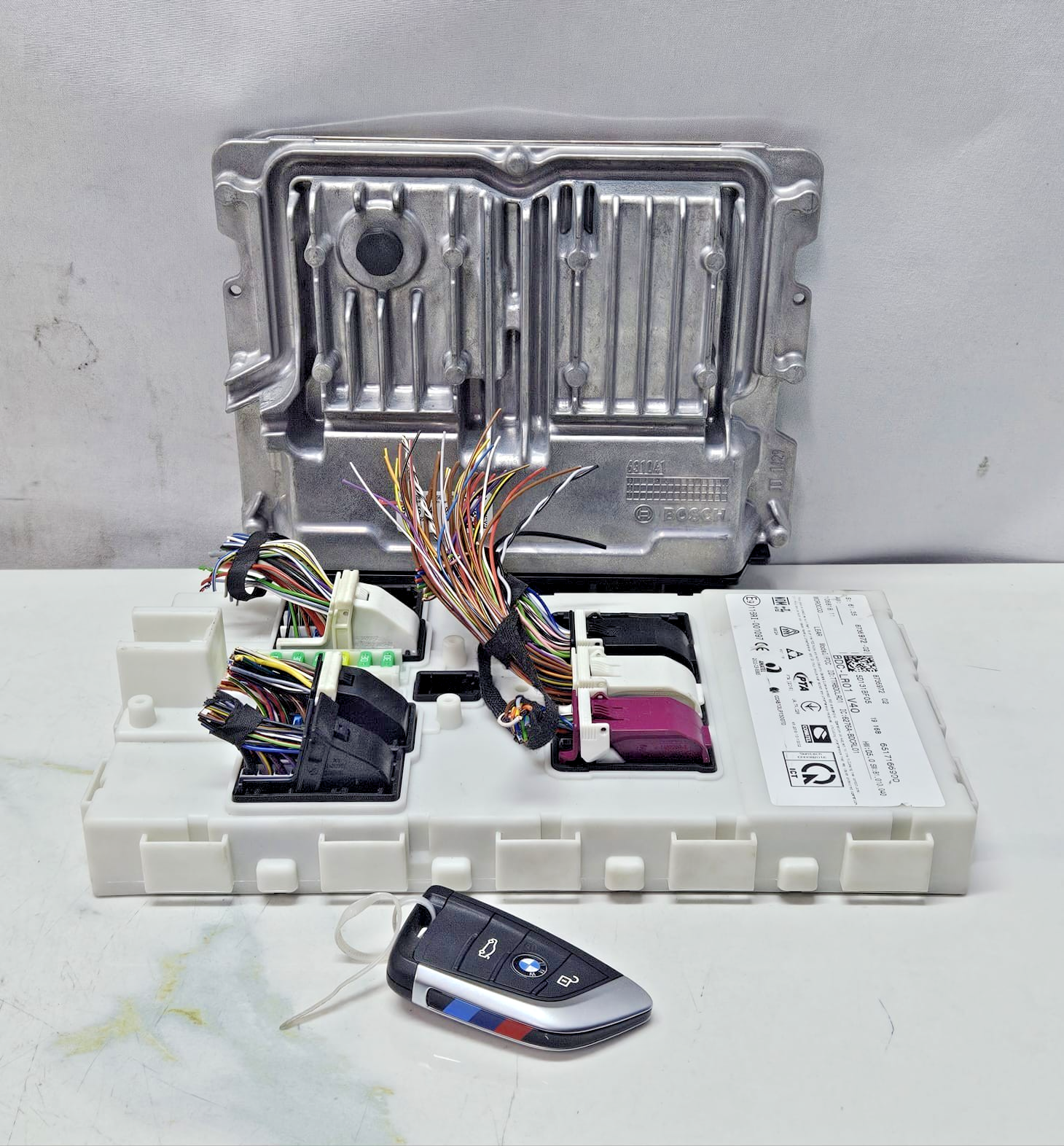 BMW B47C20B F39 X2 ENGINE CONTROL UNIT DDE ECU SET 9886543 BOSCH