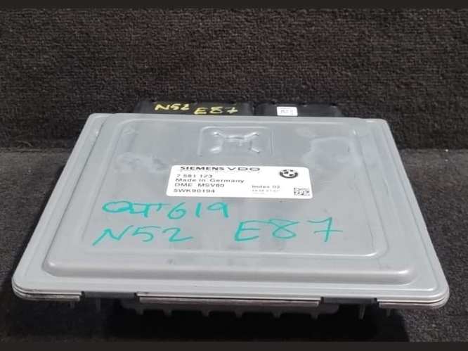 BMW E90/E92 E93 ENGINE DME CONTROL MODULE ECU P/N 7581123