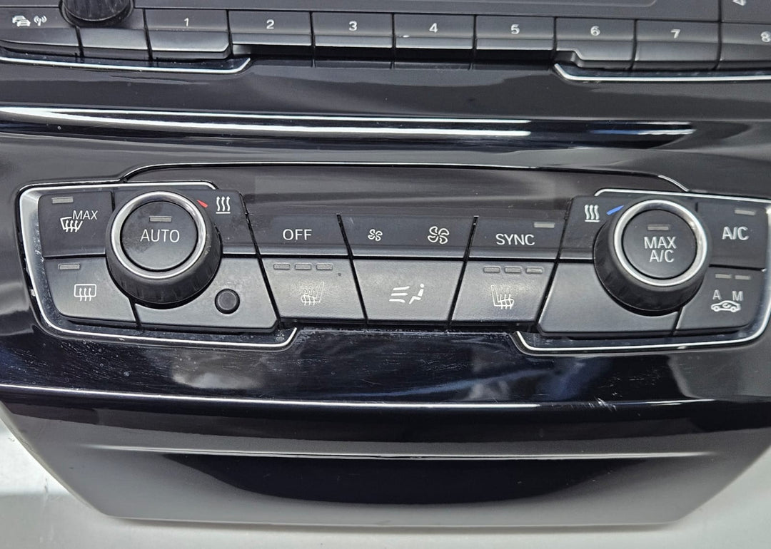 9371457-2015-2020 BMW X2 F39 RHD Audio Climate Control Unit OEM