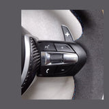 Carbon Fiber Steering Wheel F10 F06 F02 Series M Sport With Paddle Shifts LED
