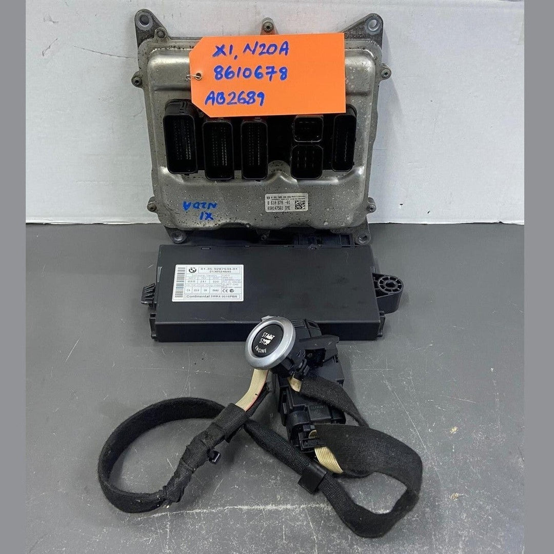 OEM BMW X1 , Z4 E84 E89 N20A ENGINE CONTROL UNIT ECU SET MODULE DME 8610678