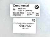 BMW 5 SERIES F02  F10 550I N63 ENGINE CONTROL UNIT  ECU KIT WITH KEY  8610680