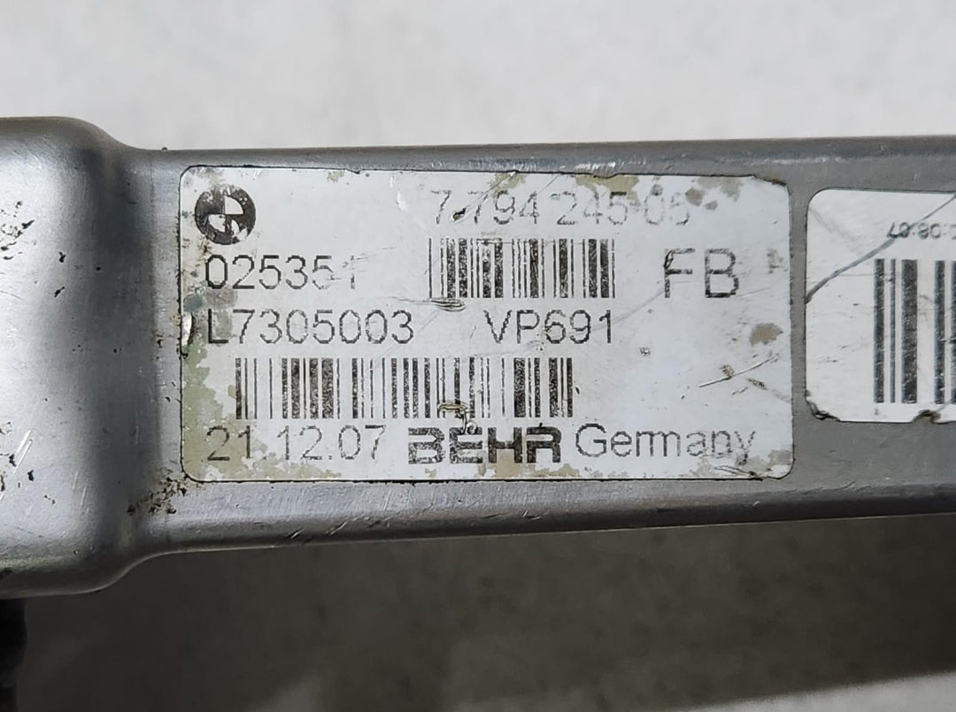 2008 BMW X5 E70 Egr Valve Cooler 7305003 X5 E70 DIESEL M57 3.0 D3
