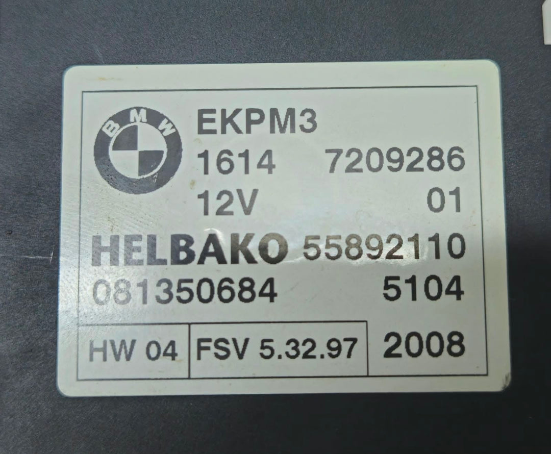 7209286-2003-08 BMW E60 E61 E90 E91 Fuel Pump Control Unit Module OEM