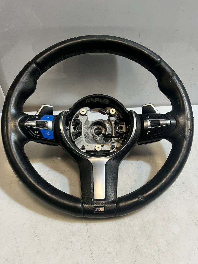 BMW 3 Series F30 F31 F35 F11 Multifunction Steering Wheel Leather Heated 7848641