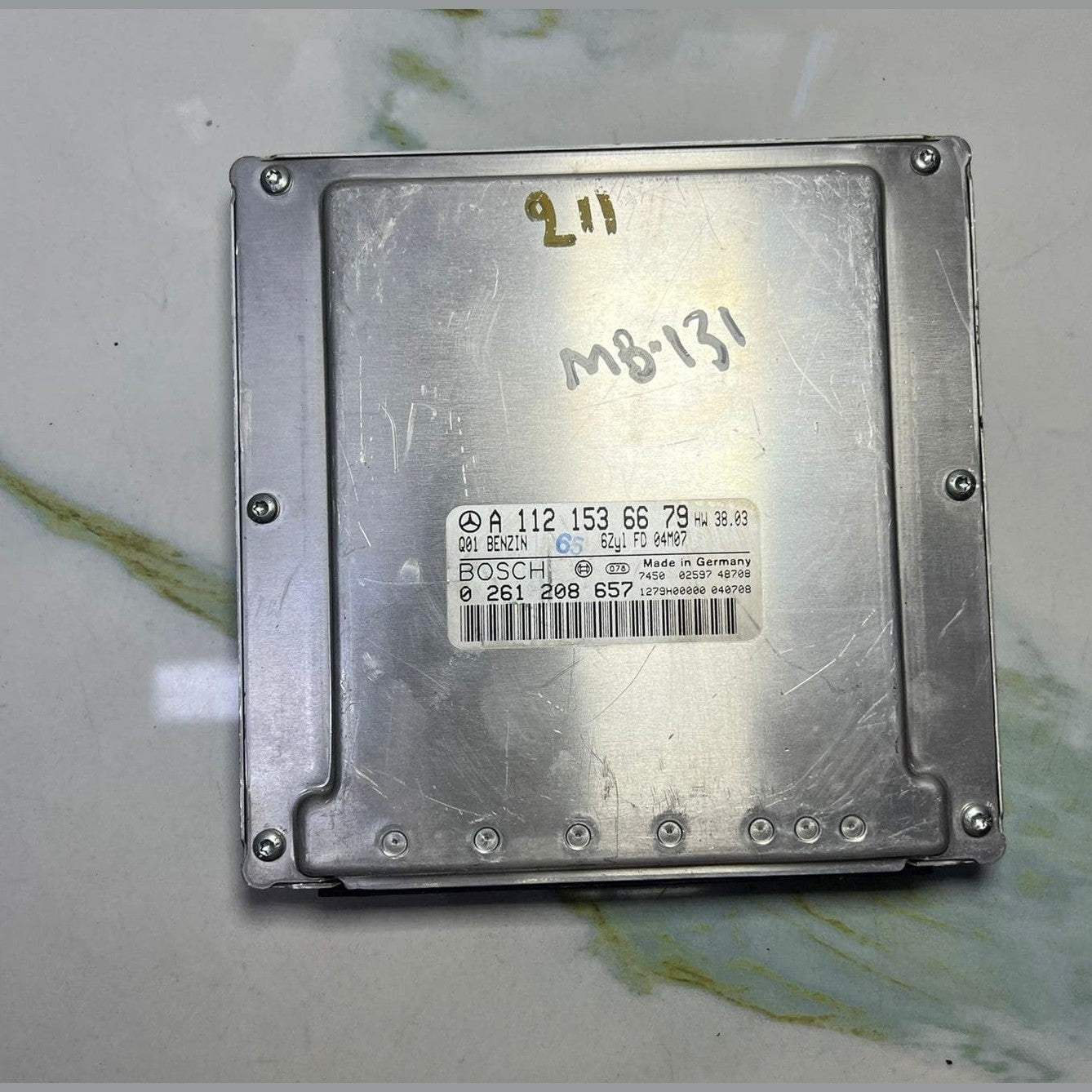 2003-2005 Mercedes-Benz CLK320 Engine Control Unit A1121536679 CLK320 and E320