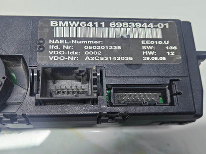 2006 BMW 330i 3 Series E90 Climate Control Panel 6983944 OEM