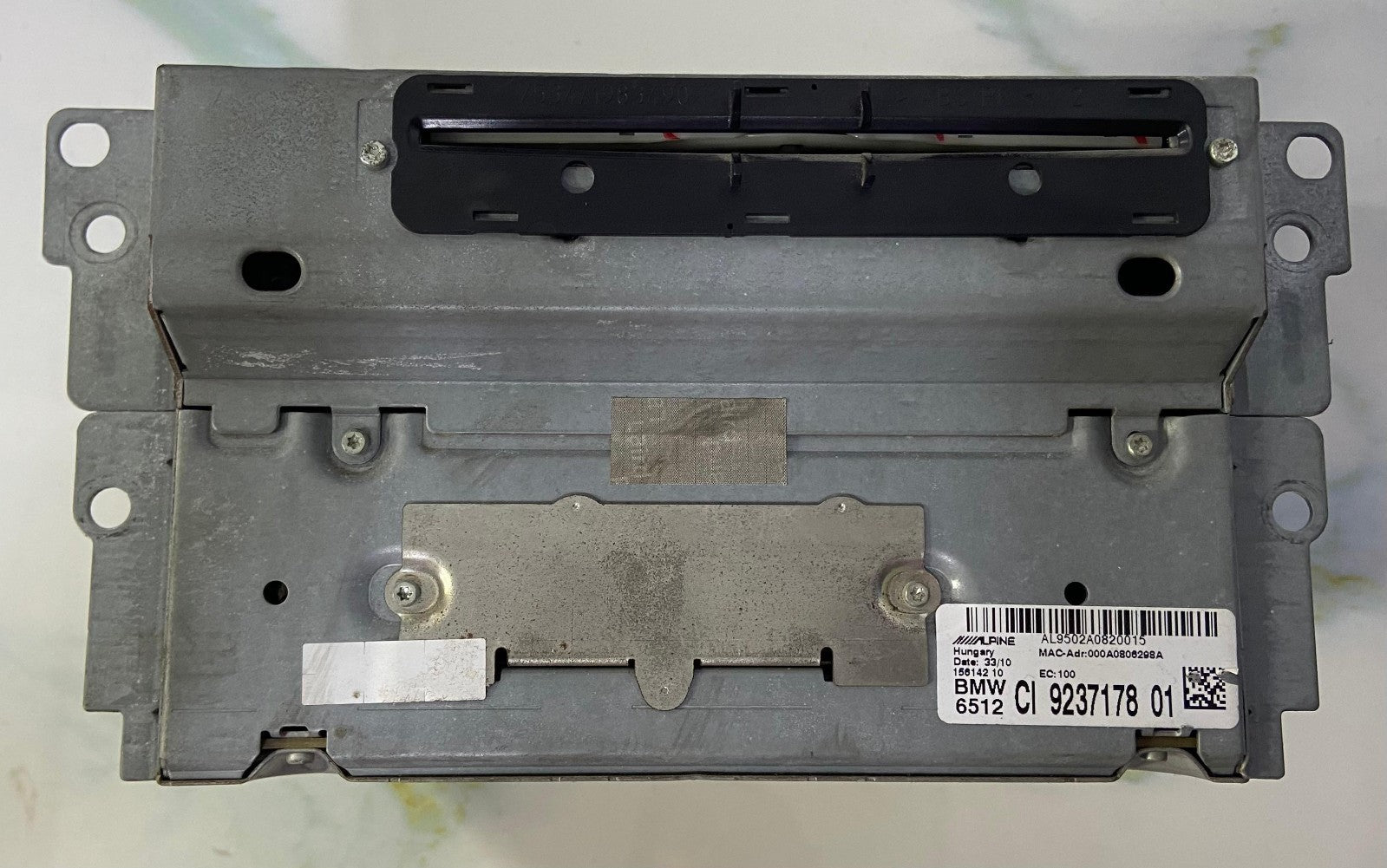 OEM BMW F10 F12 F01 F02 CIC RADIO NAVIGATION CD PLAYER HEADUNIT 9237178