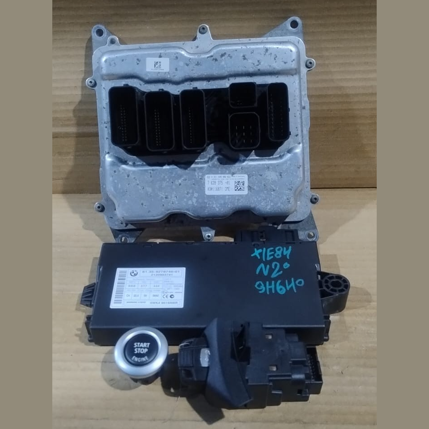 BMW X1 E84 Z4 E89 N20 ENGINE CONTROL UNIT  0261S08086 OEM +CAS +KEY DME 7639375