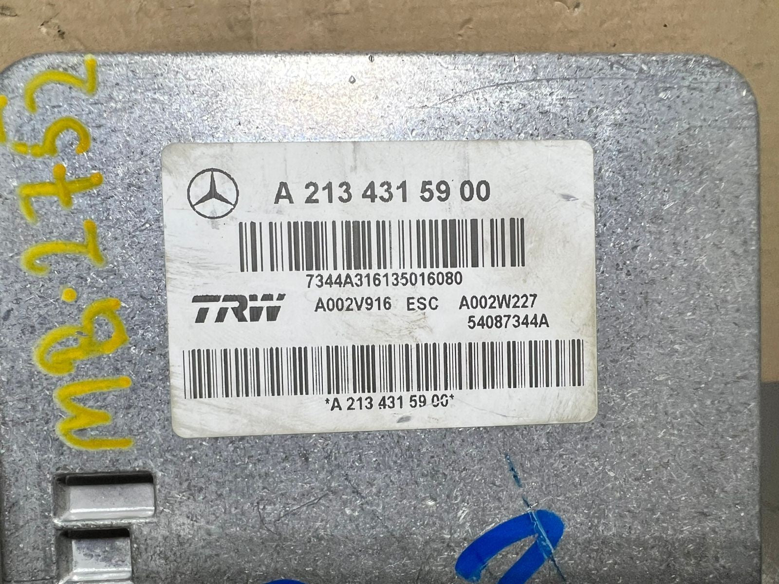 15-20 Mercedes W213 E-Class ABS Anti Lock Brake Pump Module A213 4315900 OEM