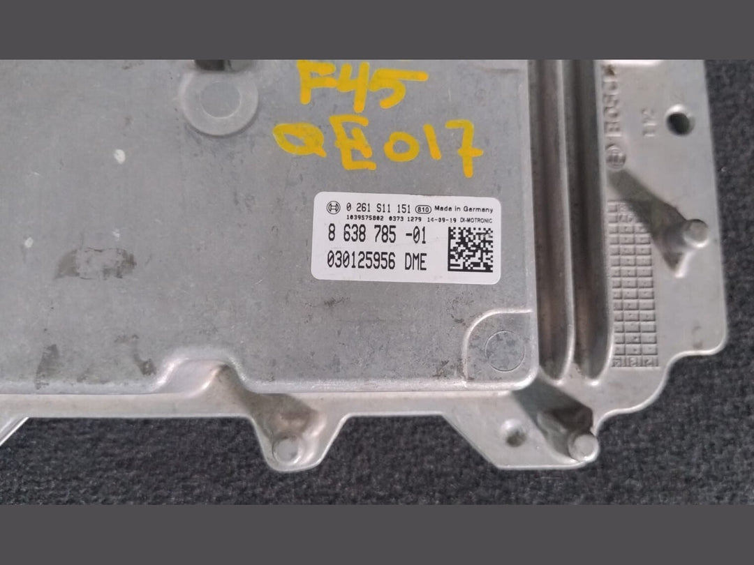 BMW 218i B38 F45 ENGINE CONTROL UNIT MODULE ECM DME 8638785