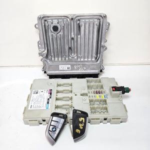 8740302-2018 BMW 7 Series G11 G12 530e 2.0 Engine Control Unit ECU DME Key Set